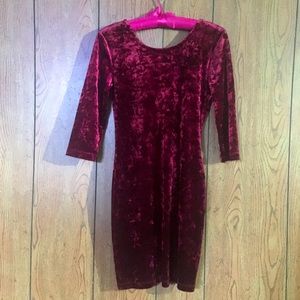Velvet dress